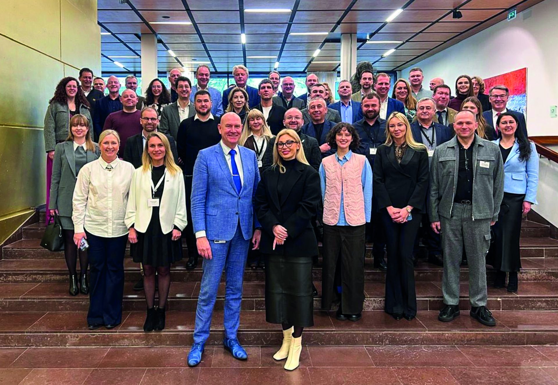 High capacity Kovalska AAC plant in Ukraine commences operations 14 Fig 11: Ukrainian delegation visiting the Netherlands, 2026.