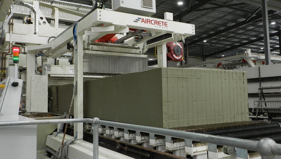 Aircrete Aac Machinery For Panels Production