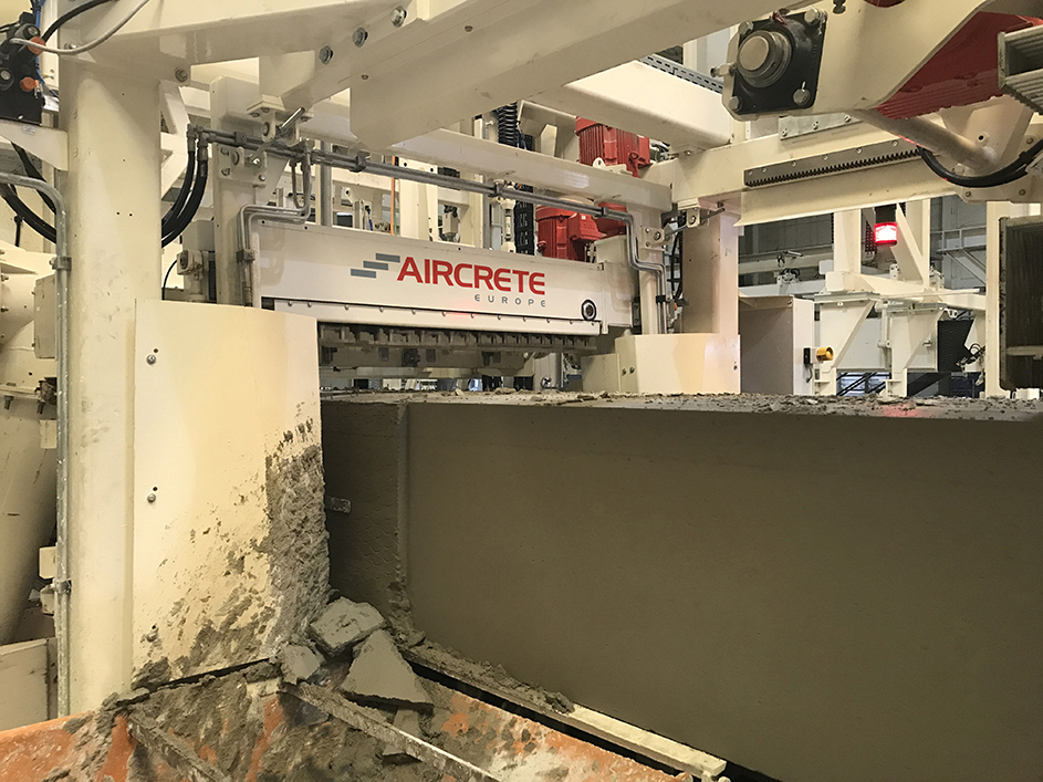 Aircrete Cutting Line | Vertical And Horizontal Cuts