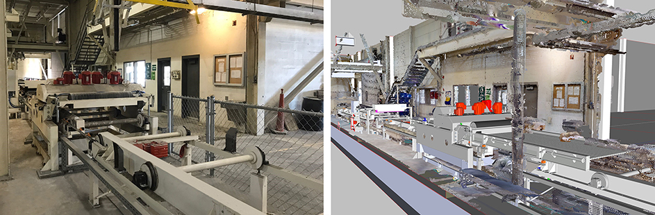 Point-Cloud Technology For Smooth Projection Of New Equipment In The Existing Facility