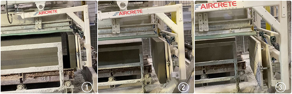 Aircrete Needle-Plate End-Crust Removal Unit